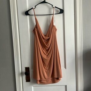 Orange Flirty Lulus dress